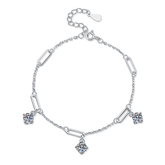 S925  1.5 karaat moissanite armband