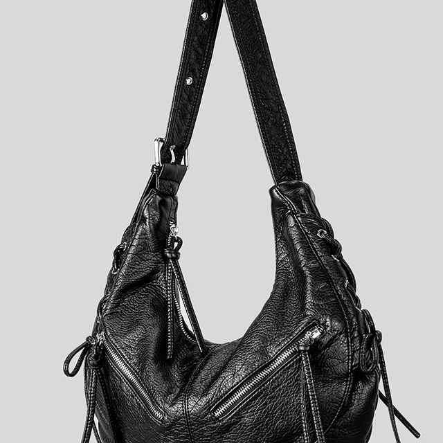 Punk Style Adjustable Crossbody Bag