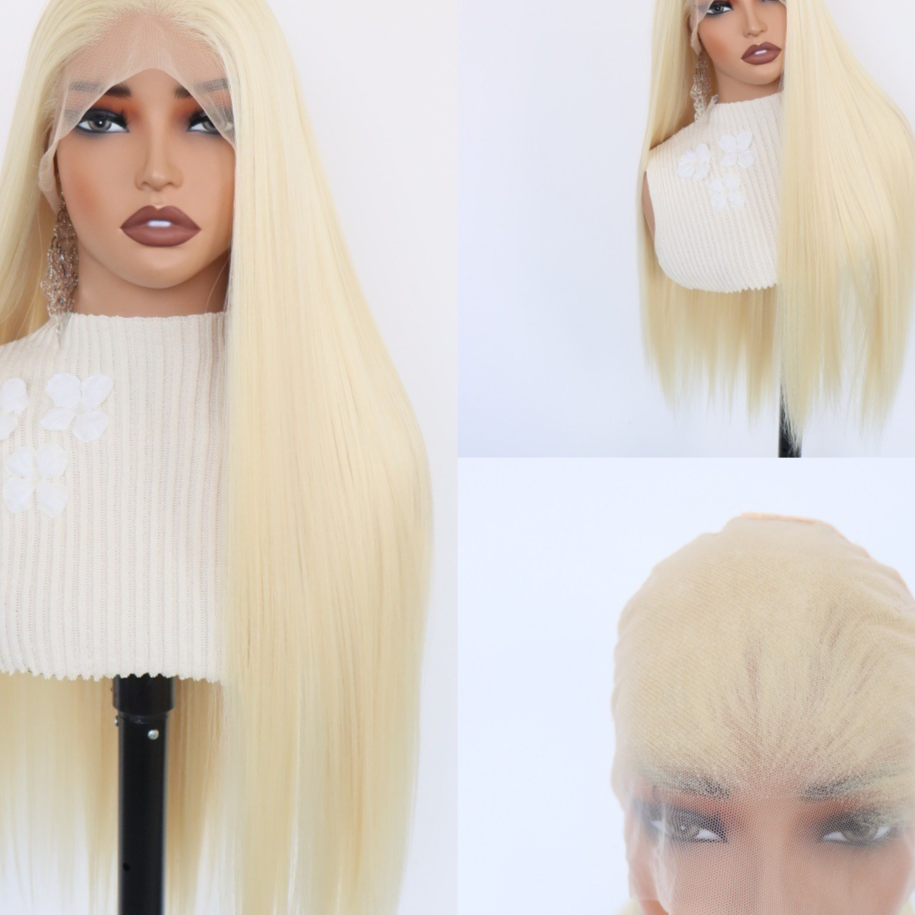 Full lace hand-woven wig