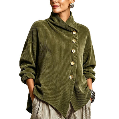 Irregular Corduroy Top