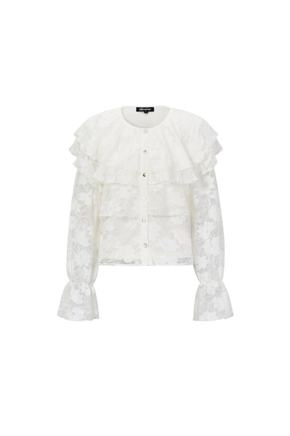 Gelaagde blouse met kant