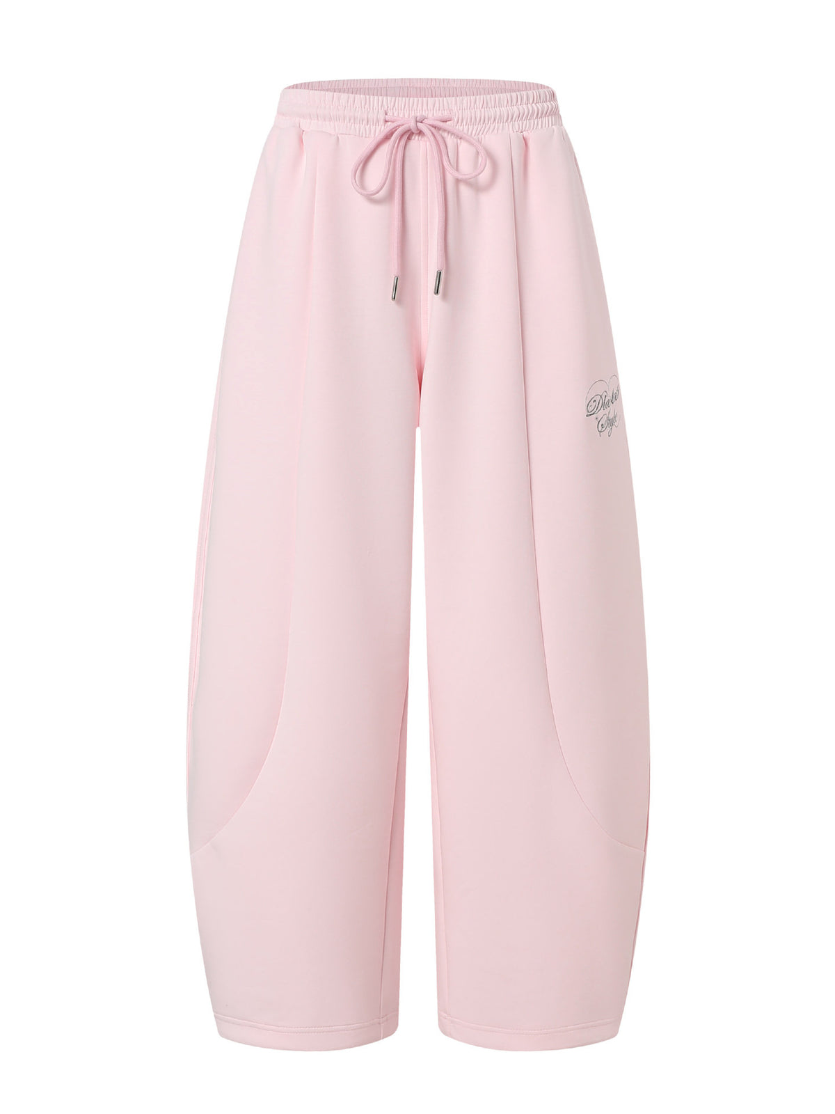 Floor-Length Drawstring Pants