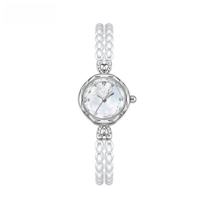 Pearl Strap Quartz Watch