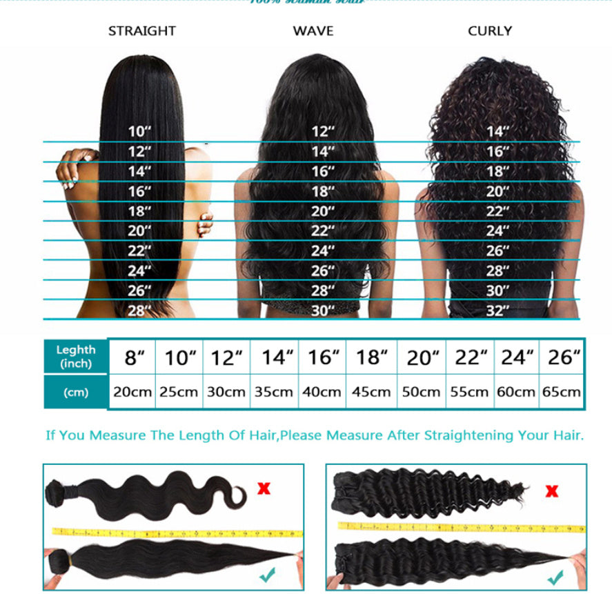 Long Curly Hair Big Wave Human Hair Front Lace Wig