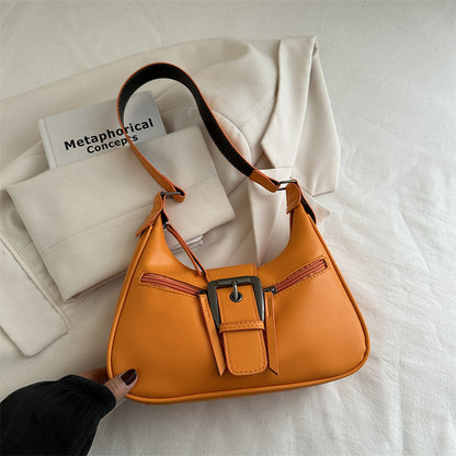 Retro Crescent Shoulder Bag