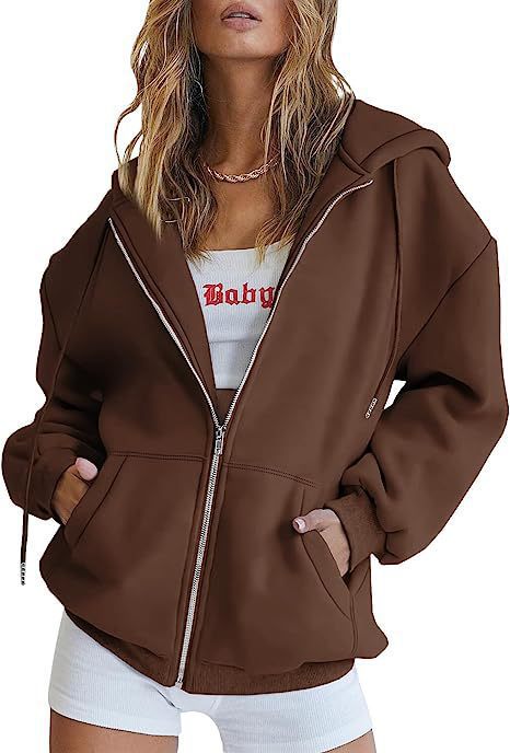 Long-sleeved hooded sweater-style women's coat