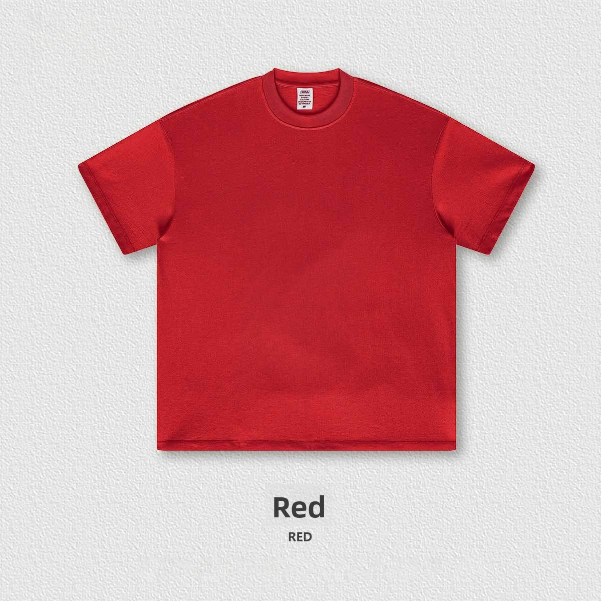 American-Style Small-Neck Short-Sleeve T-Shirt for Men
