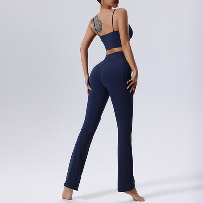 Dames Fitness Ademend Sport Tweedelig Pak