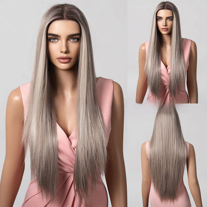 Lace Front Long Straight Wig