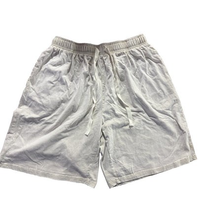 Mens Washed Cotton Wide Leg Shorts