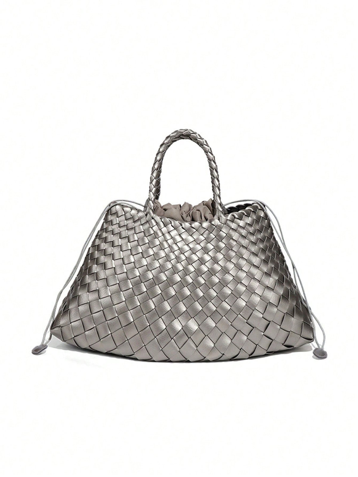 Niche Design Light Luxury Simple Handbag Woven Vegetable Basket