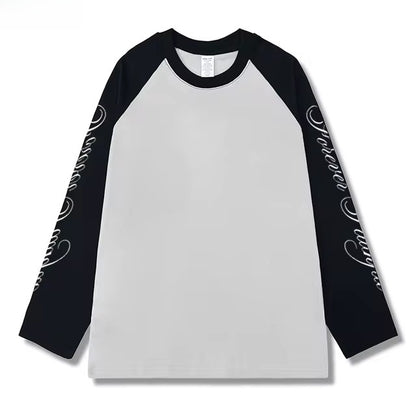 Patchwork Long Sleeve T-shirt