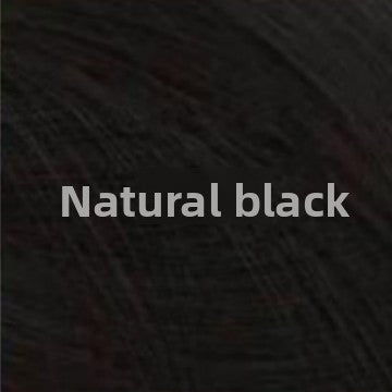 Transparent wig with no adhesive on the front side