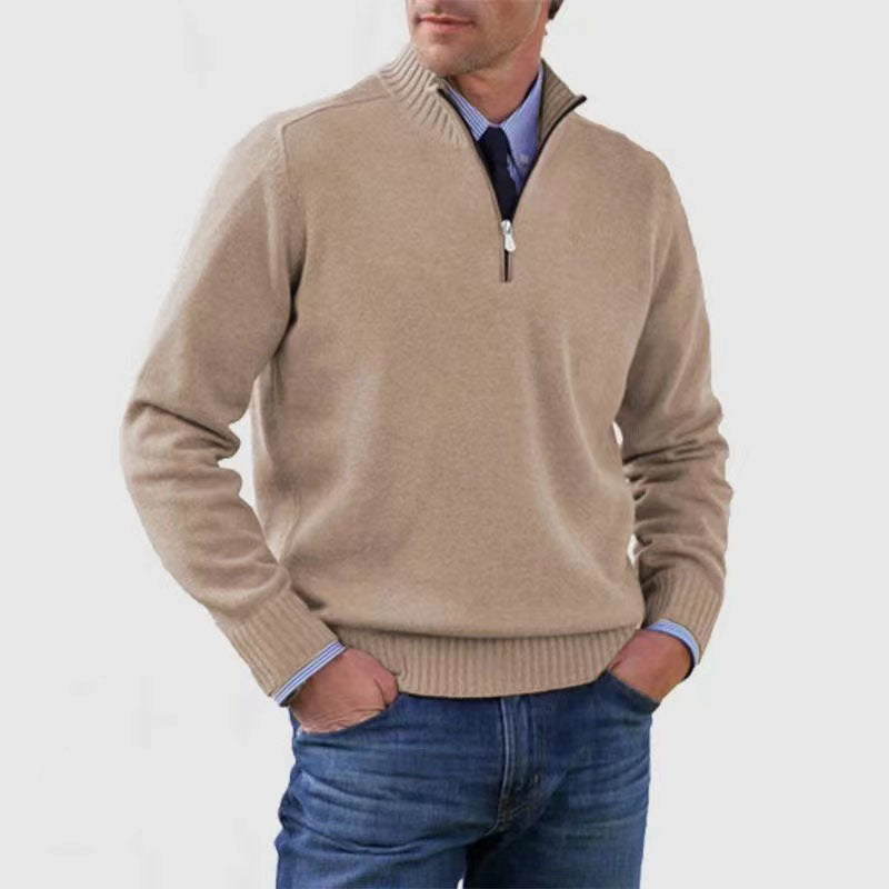 Mens Acrylic Knit Pullover Sweater
