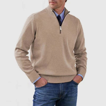 Mens Acrylic Knit Pullover Sweater