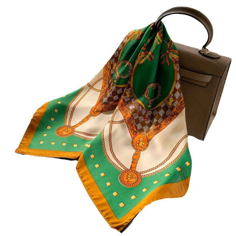 Europese en Amerikaanse sjaal met print