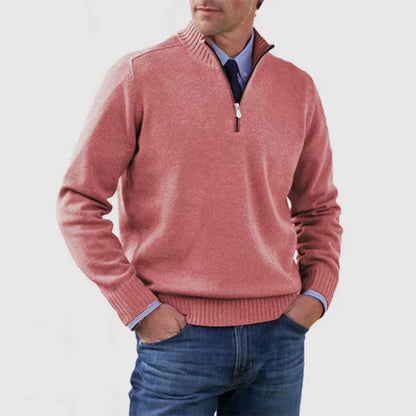 Mens Acrylic Knit Pullover Sweater