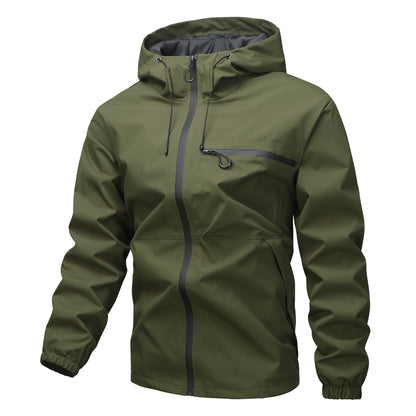 Waterproof Hooded Jacket Top
