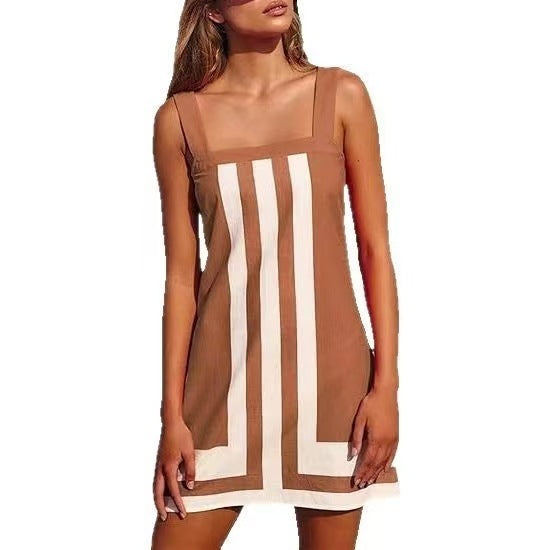 Casual en comfortabele jurk in vakantiestijl verschillende opties