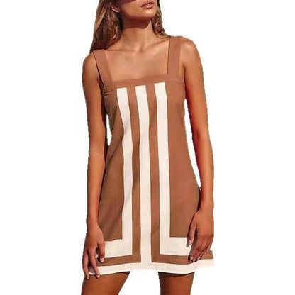 Casual en comfortabele jurk in vakantiestijl verschillende opties