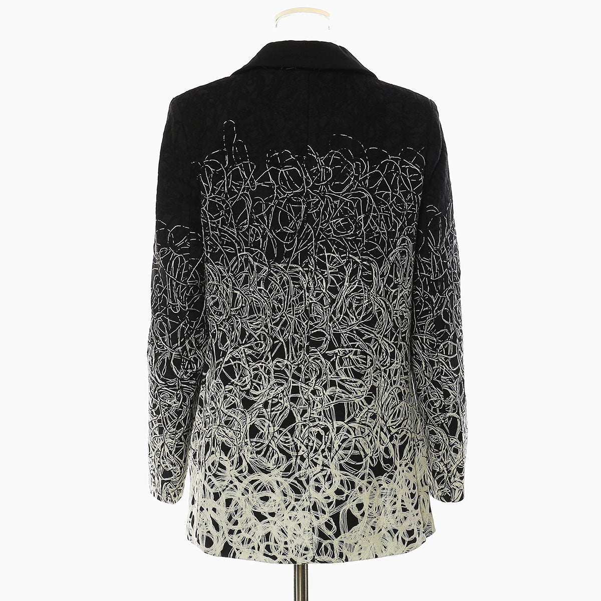 Modieuze casual kostuumjas met print