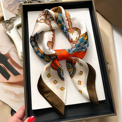 Europese en Amerikaanse sjaal met print