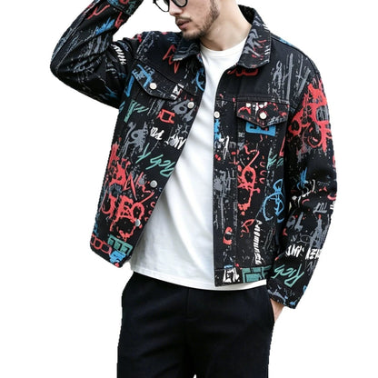 Denim Jacket Men's Street Fashion Brand Lel Work Jacket
