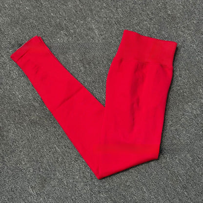 Seamless High-Waist Scrunch Butt Lifting Sports Yoga Pants
