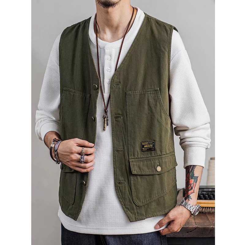 Work uniform jacket and vest