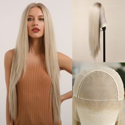 Lace Front Long Straight Wig