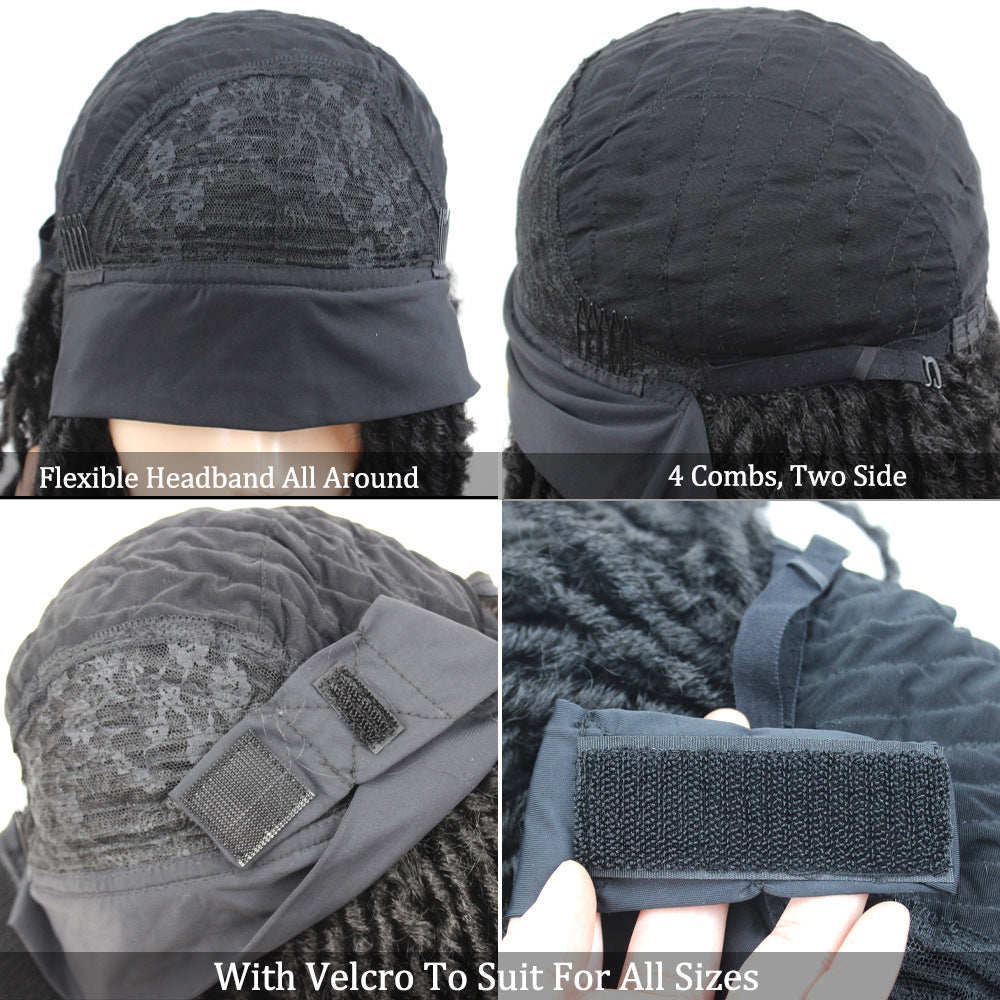 Dreadlock Crochet Headband Wig