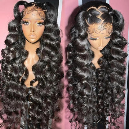 300 Density Loose Wave HD Lace Synthetische Wig