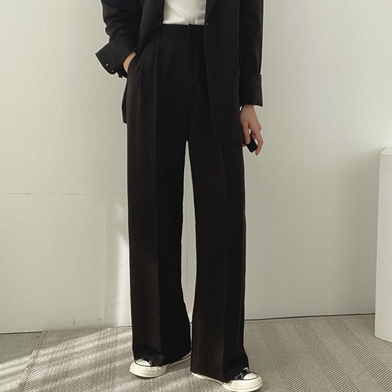 Women's Chic Suit Jacket and Pants Set