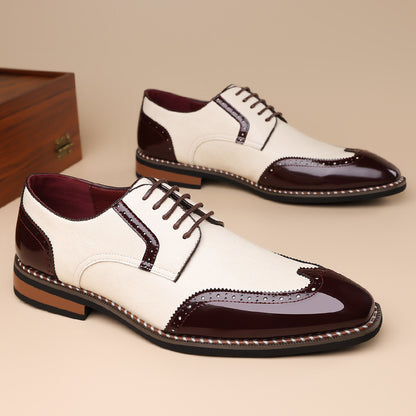 Mens Brogue Leather Shoes