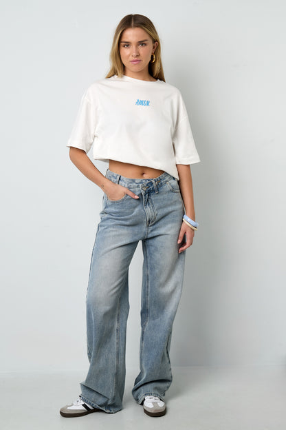 Amor por el mar oversized t-shirt