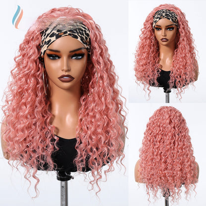 Headband Wig with African Curls