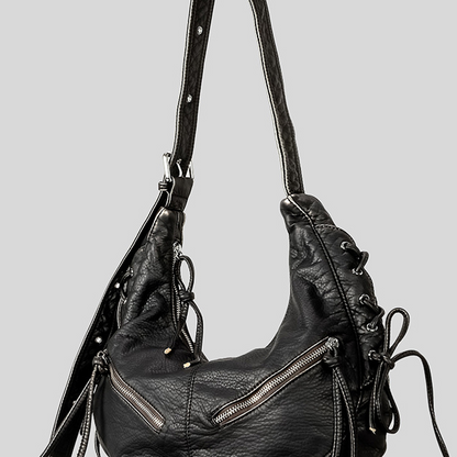 Punk Style Adjustable Crossbody Bag