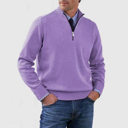 Mens Acrylic Knit Pullover Sweater