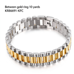 Punk Style Bracelet and Ring Set