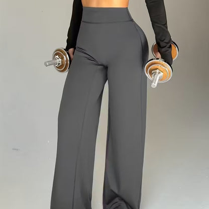 Women's High-Waisted Yoga Pants with Tummy Control