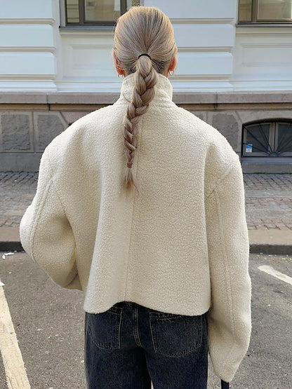 Europese en Amerikaanse herfst-winter Berber fleecejas