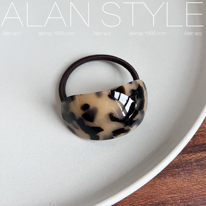 Ovale acetaat haarband