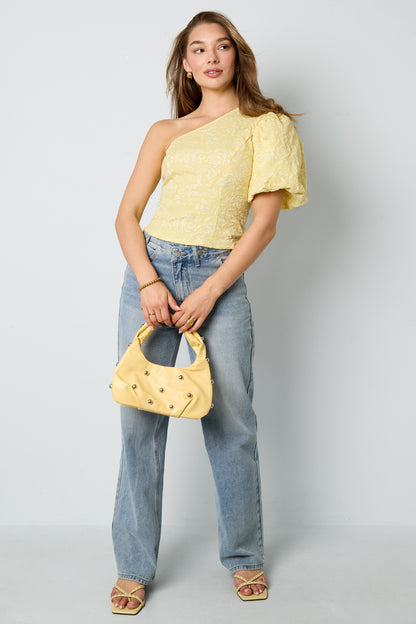 Tops met korte mouwen Bloemenprint Elegant Lente/Zomer