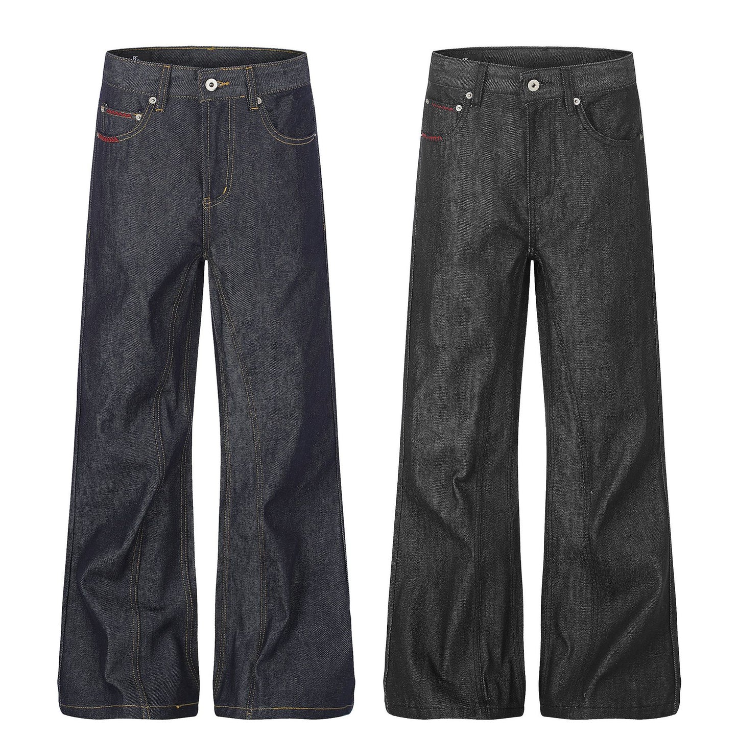 Mens Bell Bottom Denim Jeans