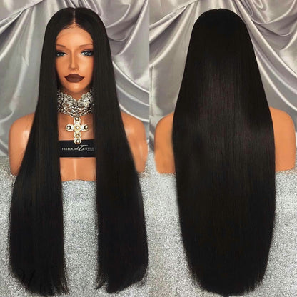 Synthetic Front Lace Wigs High Qualiyt Long Straight Hair