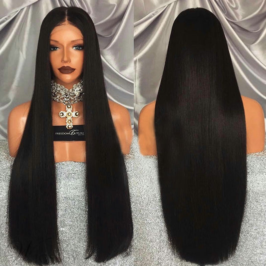 Synthetic Front Lace Wigs High Qualiyt Long Straight Hair