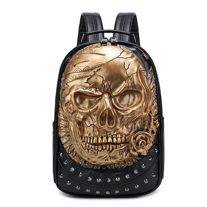 3D Stereo Personalized Skull Backpack