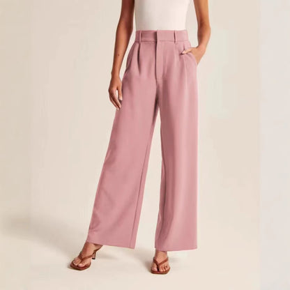 High-Waisted Wide-Leg Pants