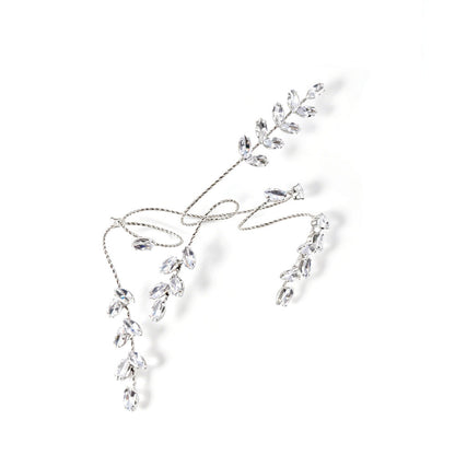 Fashion Rhinestone Leaf Bracelet