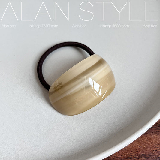 Ovale acetaat haarband